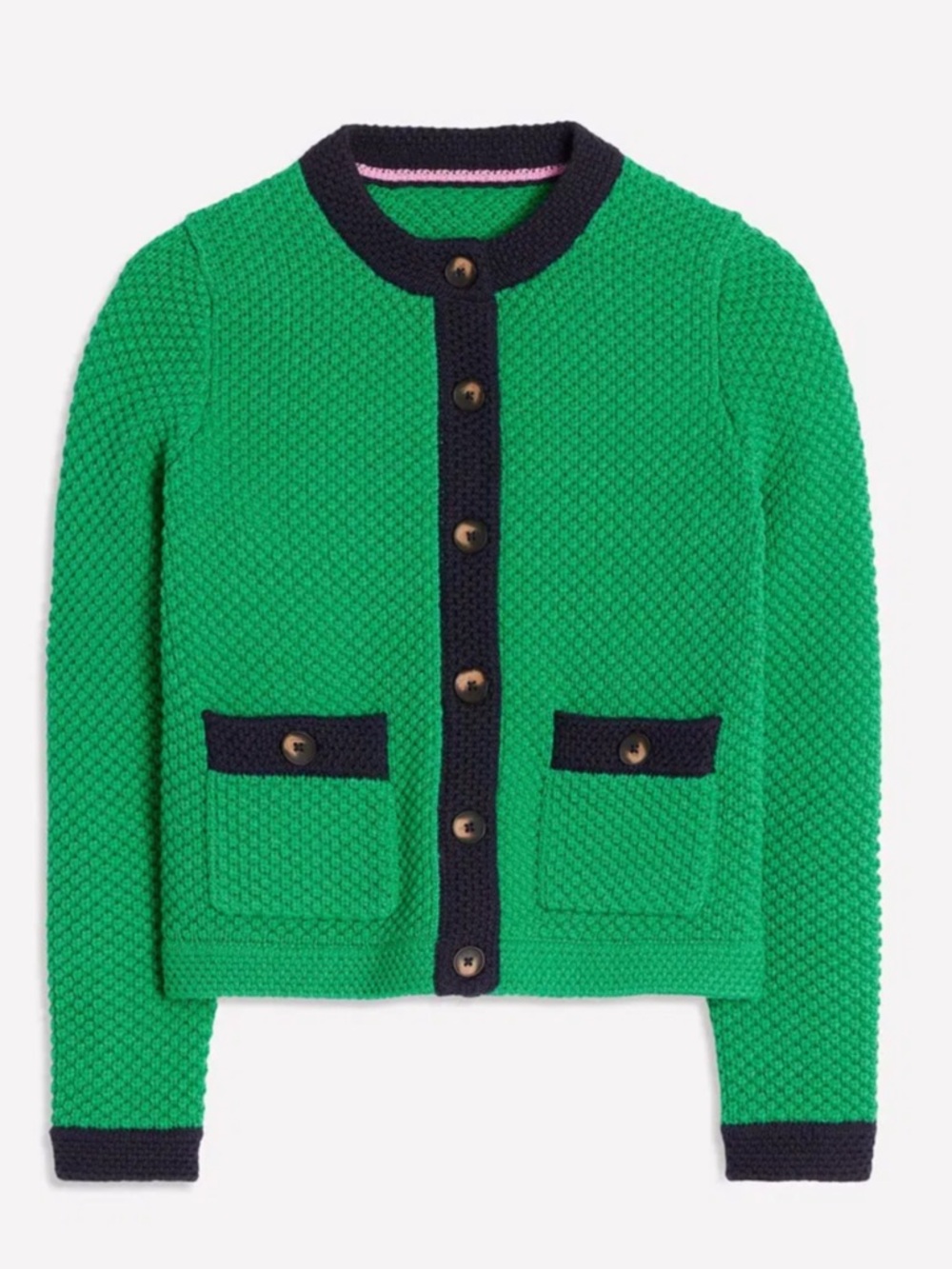 Boden Libby Cotton Knitted Jacket NWT